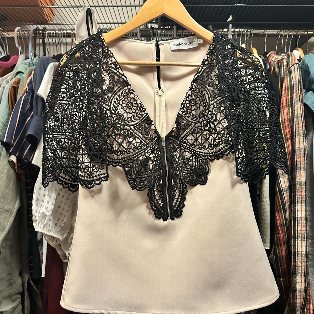 Self-portrait Top. Never worn US2  UK6. Purchased in London